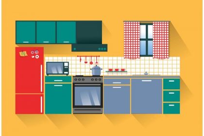 modern-kitchen-vector